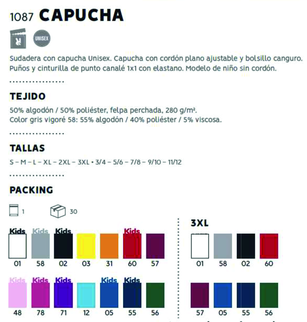 Sudadera Capucha: Artículos Textiles de Serigrafía Badajoz C.B. Sudadera Capucha: Artículos Textiles de Serigrafía Badajoz C.B.