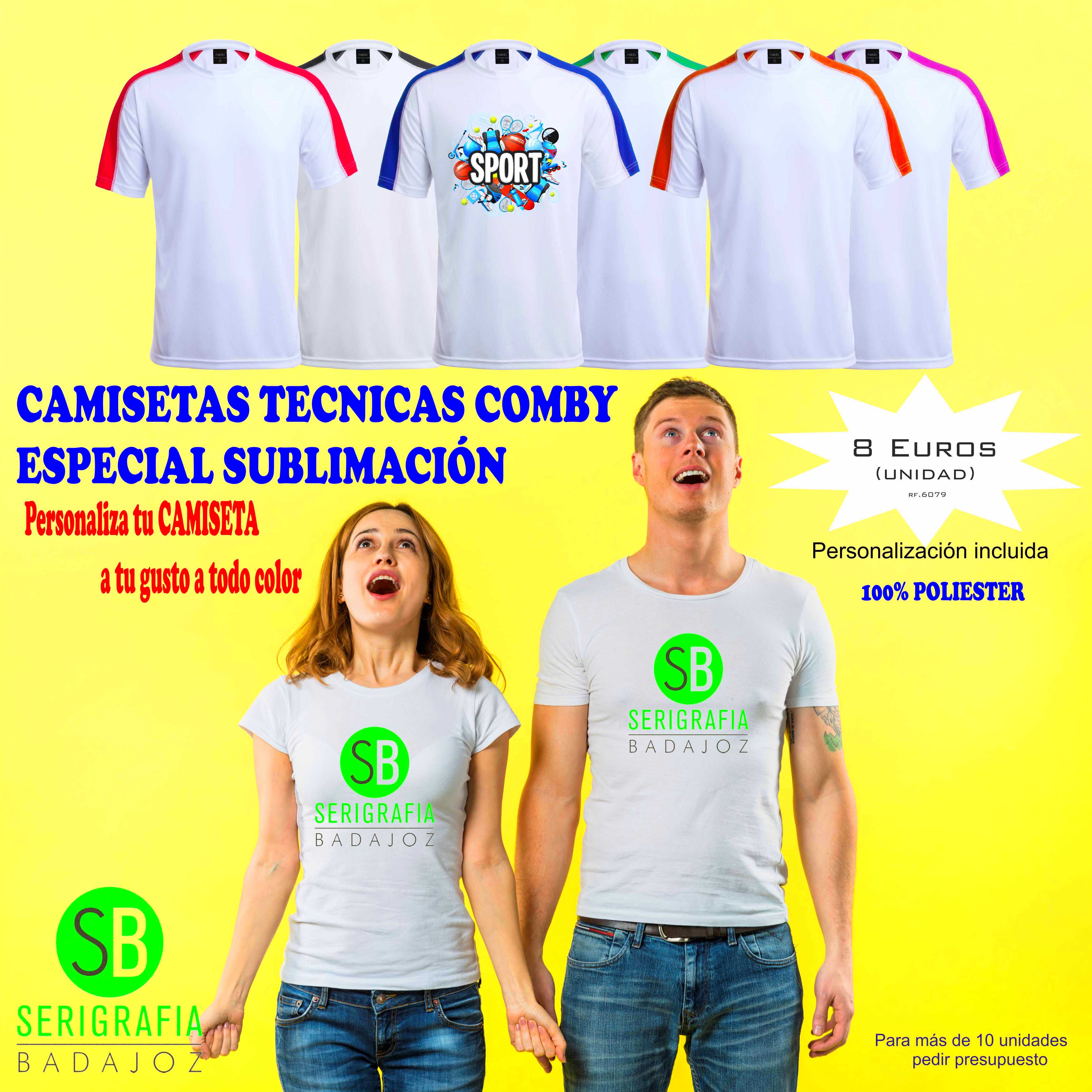 OFERTA CAMISETAS TÉCNICAS SUBLIMACIÓN OFERTA CAMISETAS TÉCNICAS SUBLIMACIÓN