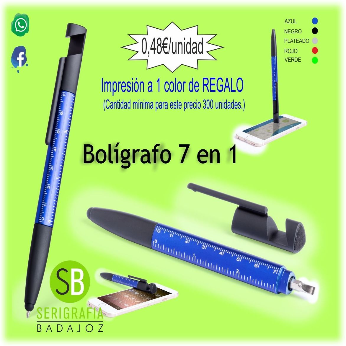 BOLIGRAFO 7 EN 1 - RF.5791 BOLIGRAFO 7 EN 1 - RF.5791