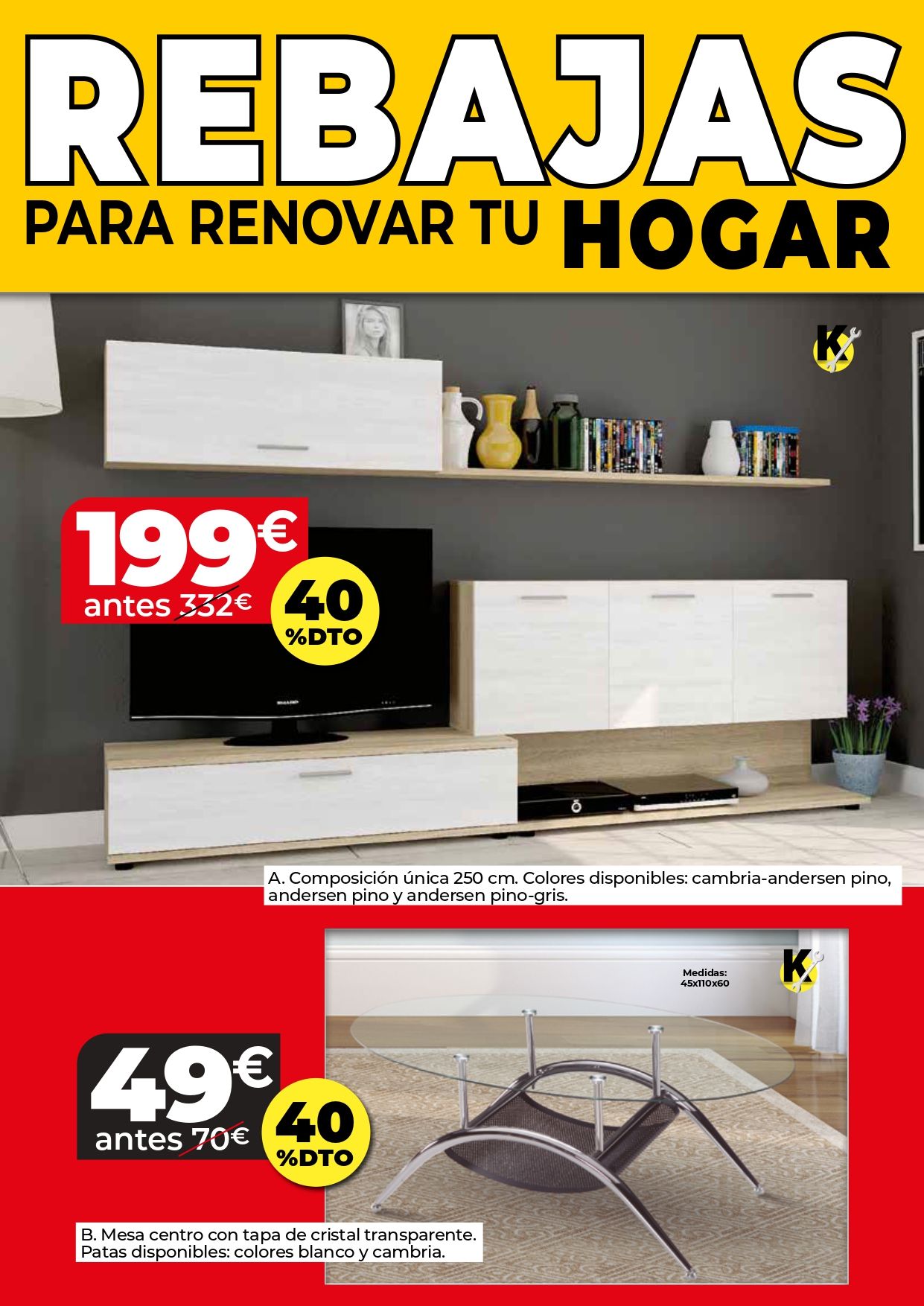 Rebajas para renovar tu hogar: de Muebles Vilu Rebajas para renovar tu hogar: de Muebles Vilu