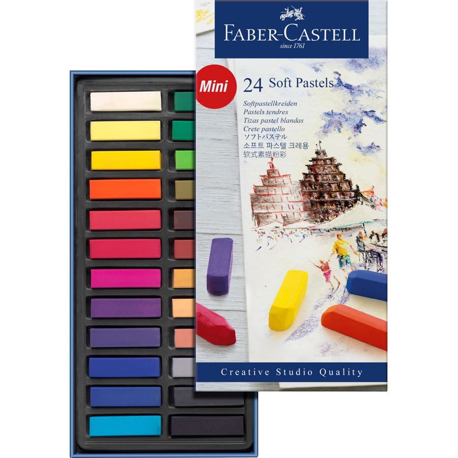 Cajas de pastel Faber Castell media barra: Catálogo de ARTISA }}