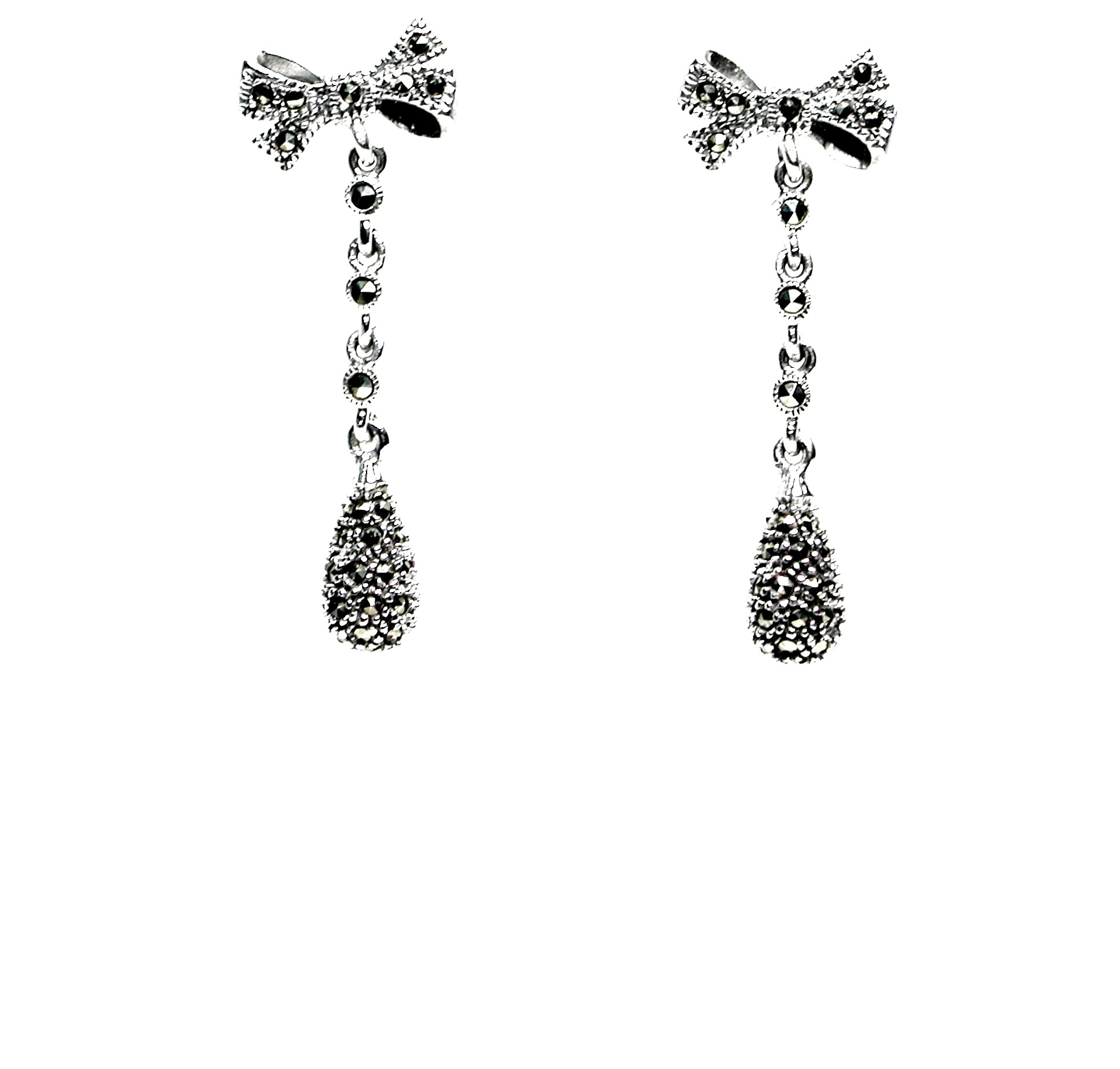 Pendientes de Plata de 1ª Ley y Marcasitas. Ref. EP-749/00: Catálogo de Antigua Joyeros Pendientes de Plata de 1ª Ley y Marcasitas. Ref. EP-749/00: Catálogo de Antigua Joyeros