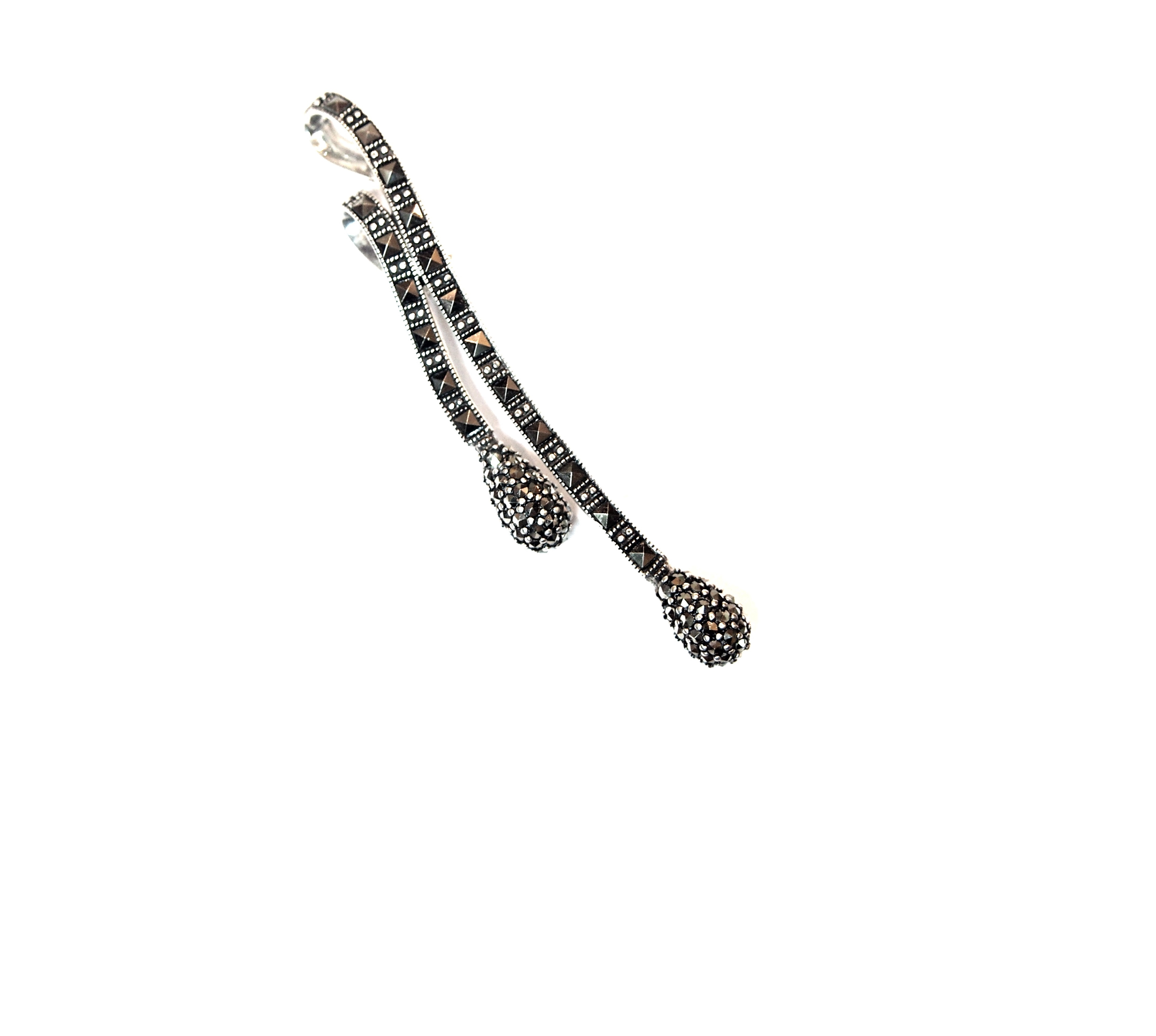 Broche de Plata de 1ª Ley y Marcasitas. Ref. AB-402/00: Catálogo de Antigua Joyeros Broche de Plata de 1ª Ley y Marcasitas. Ref. AB-402/00: Catálogo de Antigua Joyeros