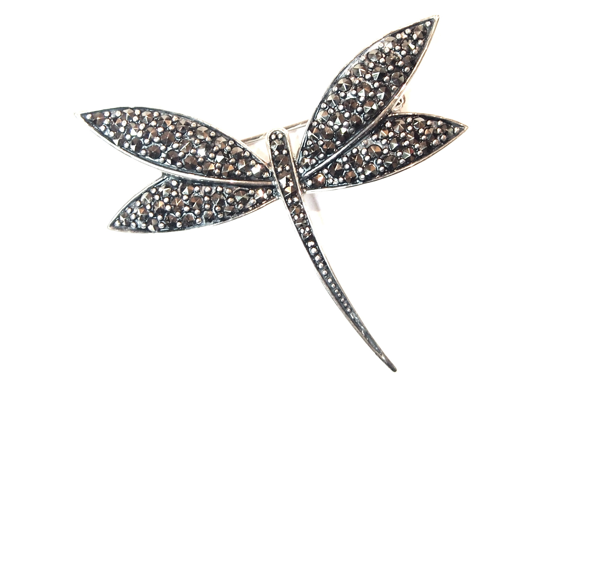 Broche de Plata de Ley y marcasitas. Ref.: AB-549/00: Catálogo de Antigua Joyeros Broche de Plata de Ley y marcasitas. Ref.: AB-549/00: Catálogo de Antigua Joyeros