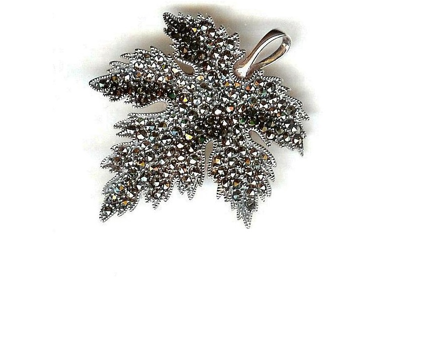 Broche de Plata de 1ª Ley y Marcasitas. Ref. AB-403/00: Catálogo de Antigua Joyeros Broche de Plata de 1ª Ley y Marcasitas. Ref. AB-403/00: Catálogo de Antigua Joyeros