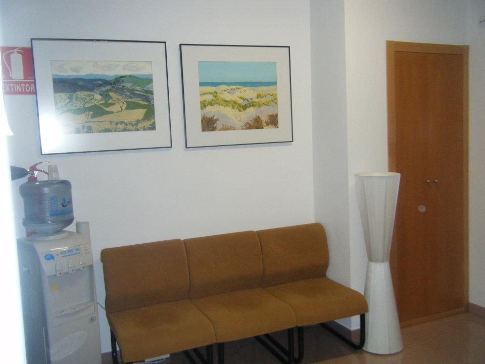 Sala de espera de la Clínica Dental Gregori Lloria
