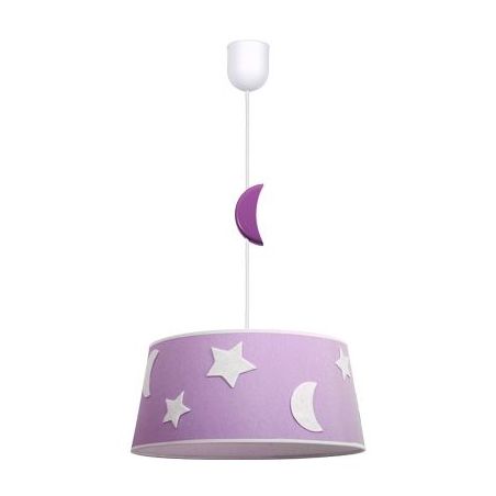 Lámpara infantil modelo Firmamento Lila Lámpara infantil modelo Firmamento Lila
