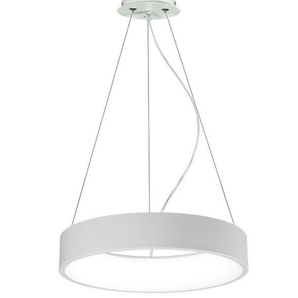Colgante circular LED 60cm diam. Blanco Colgante circular LED 60cm diam. Blanco