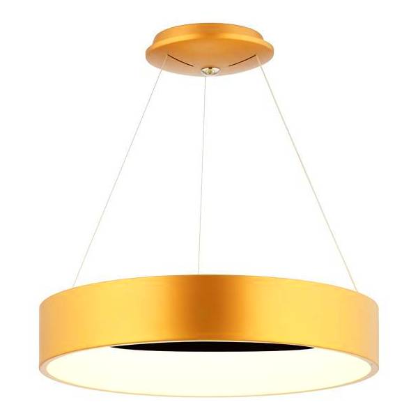 Colgante circular LED 60cm diam. Oro mate Colgante circular LED 60cm diam. Oro mate