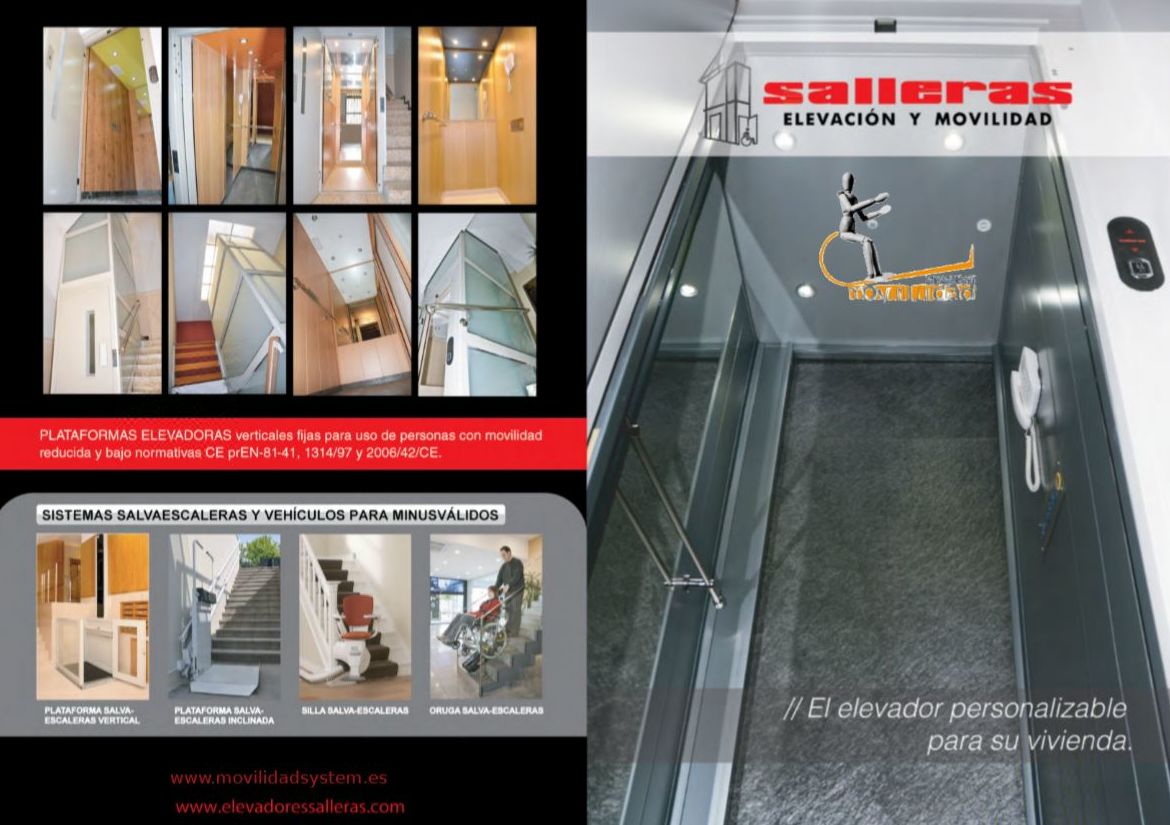 Elevador-Cabinas: Aparatos movilidad de Movilidad System Elevador-Cabinas: Aparatos movilidad de Movilidad System