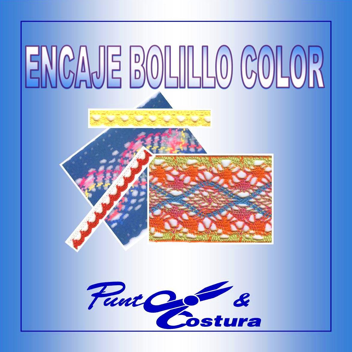 Encaje Bolillo Color: Catálogo de Punto & Costura
