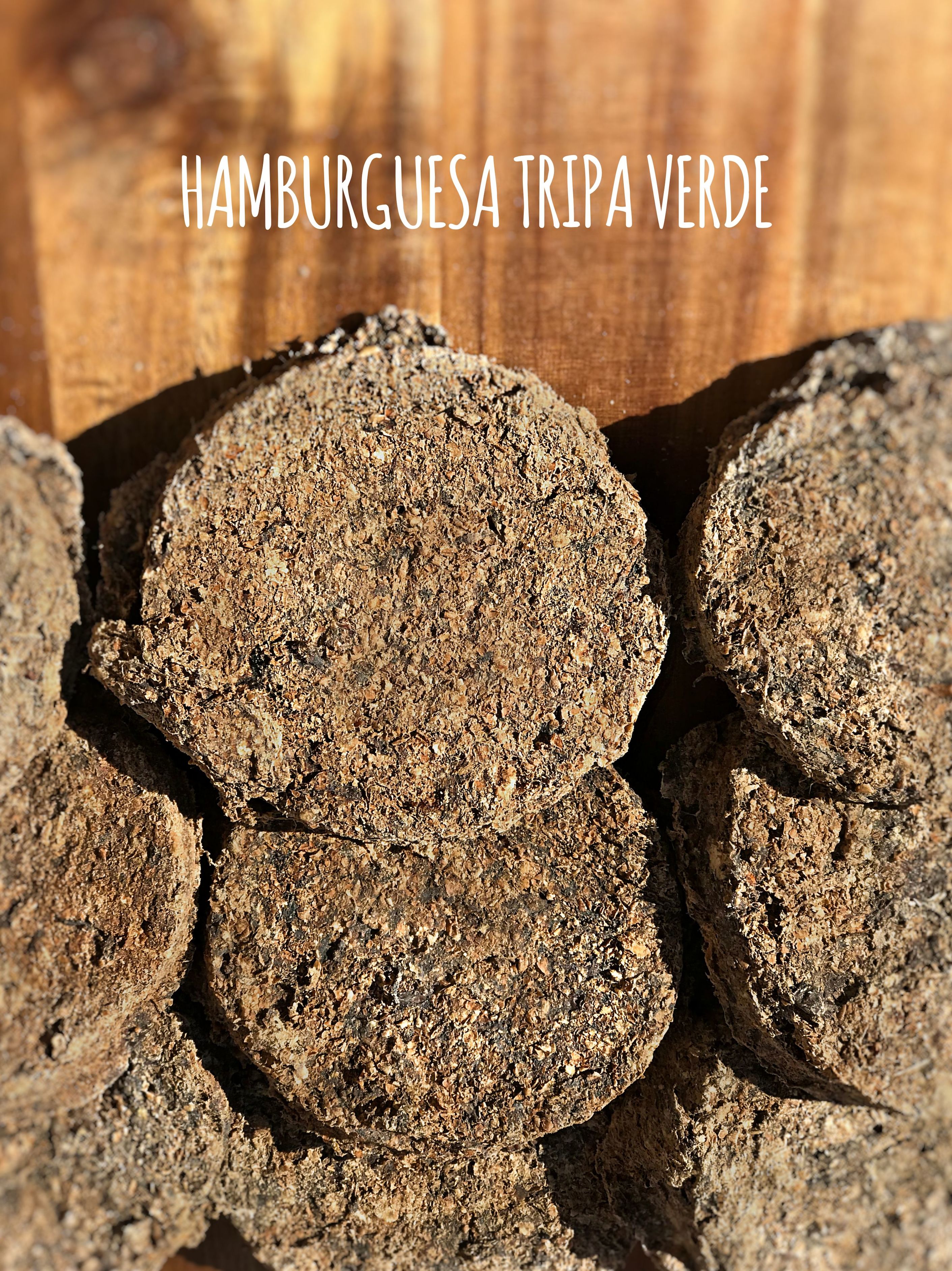 Hamburguesa de tripa verde: Catálogo de productos de Lobitos & Co. Hamburguesa de tripa verde: Catálogo de productos de Lobitos & Co.