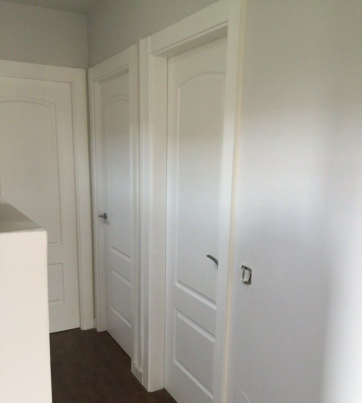 Puertas blancas de interior