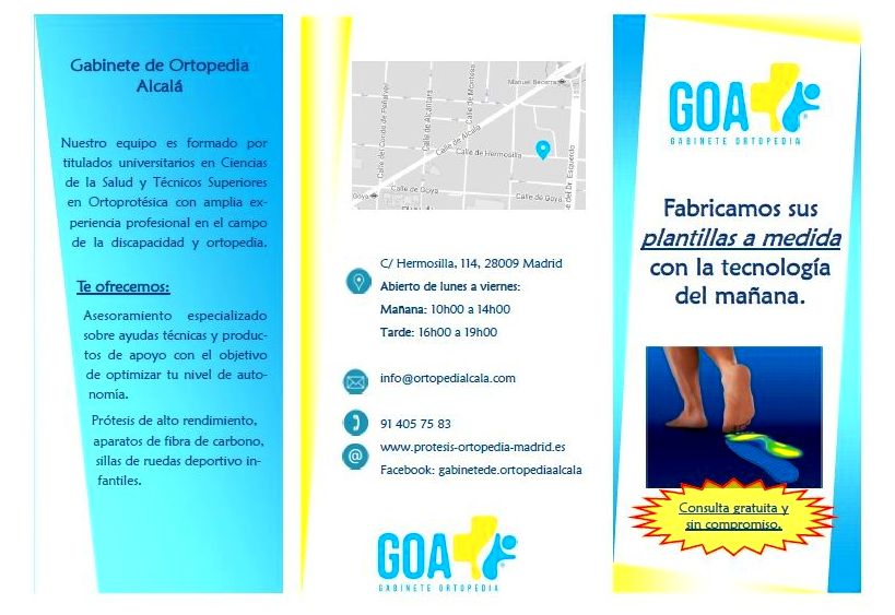 Estudio dinámico de la marca: ¿Qué podemos ofrecerte? de Gabinete de Ortopedia Alcalá, S.L. Estudio dinámico de la marca: ¿Qué podemos ofrecerte? de Gabinete de Ortopedia Alcalá, S.L.