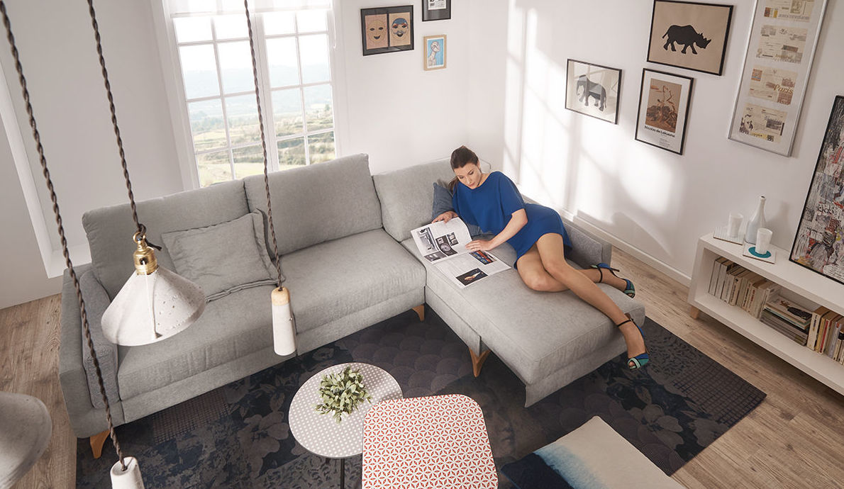 Sofá estilo nórdico en muebles sagunto Sofá estilo nórdico en muebles sagunto