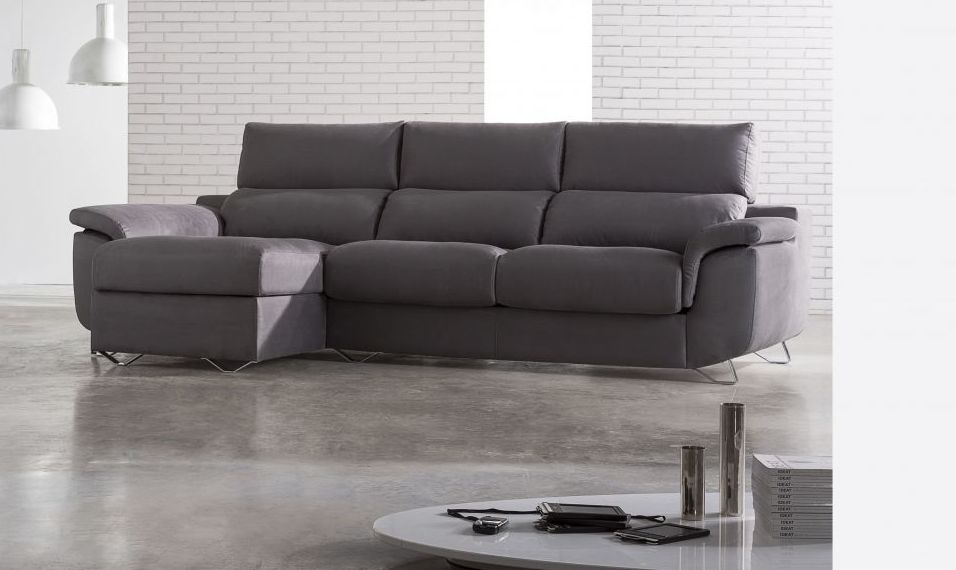 Sofá Chaiselongue económico en Muebles Sagunto Sofá Chaiselongue económico en Muebles Sagunto