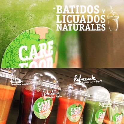 Smothies: Carta de Care Food Smothies: Carta de Care Food