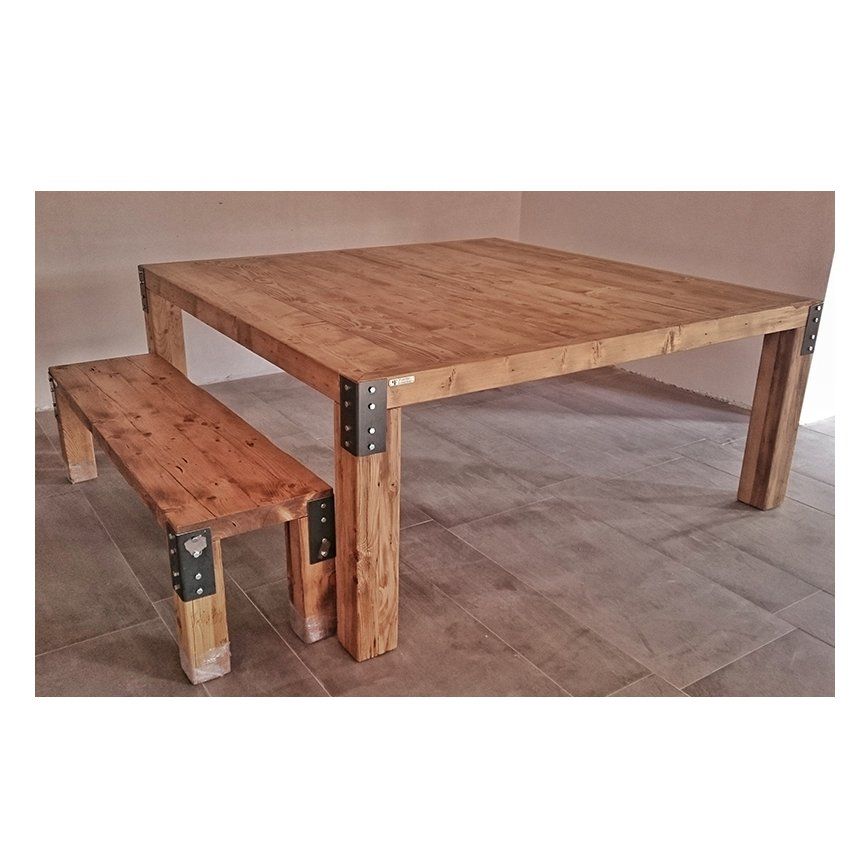 PFF. 023 · Mesa Fuerte cuadrada: Muebles de Paletto´s Furnature PFF. 023 · Mesa Fuerte cuadrada: Muebles de Paletto´s Furnature
