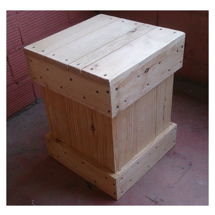 PFF. 043 · Taburete Moncho: Muebles de Paletto´s Furnature PFF. 043 · Taburete Moncho: Muebles de Paletto´s Furnature