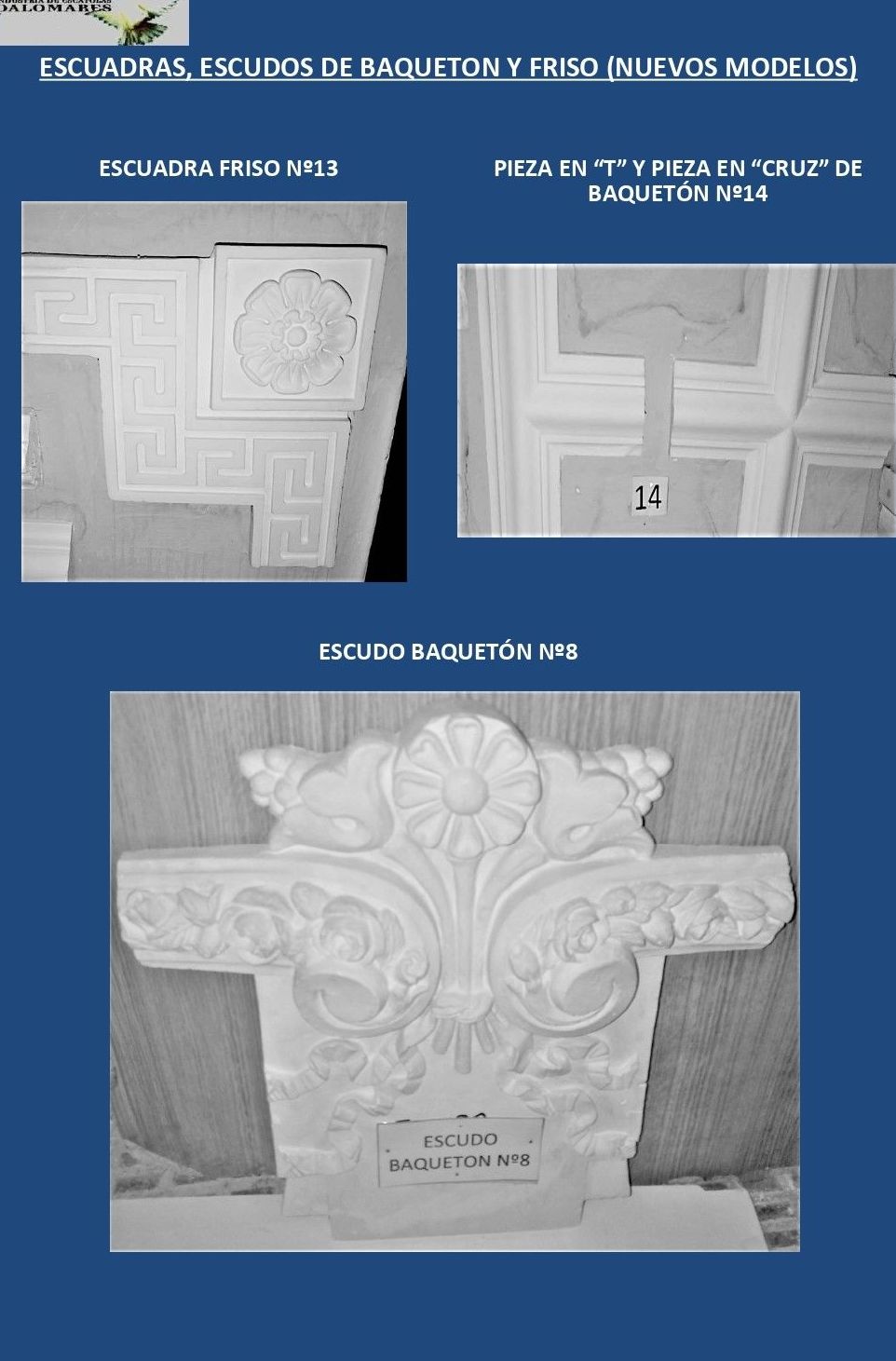Escuadras: Catálogo de I. De Escayolas Palomares Escuadras: Catálogo de I. De Escayolas Palomares