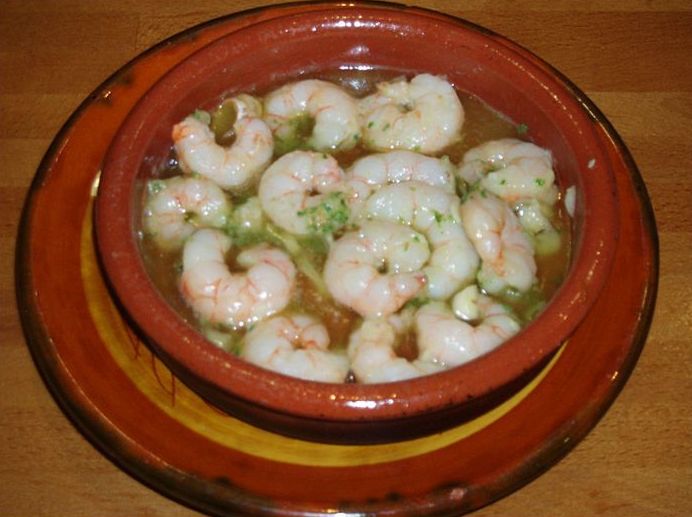 Gambas al ajillo Gambas al ajillo