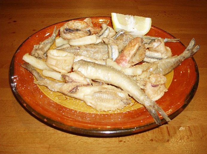 Fritura de pescadito fresco Fritura de pescadito fresco