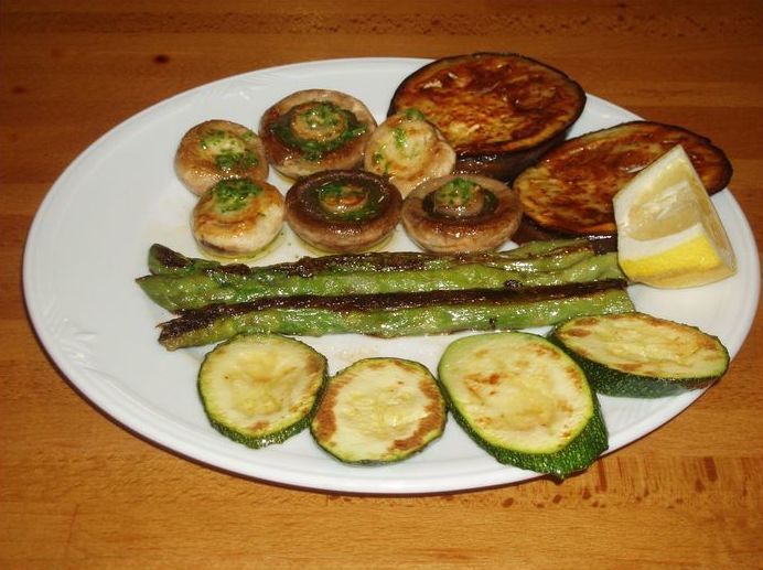 Verduras a la brasa Verduras a la brasa
