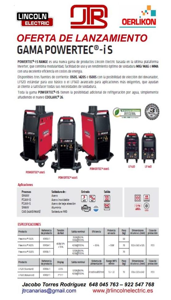 Ofertas de lanzamiento : Servicios de JTR Reparación y Suministros de Soldadura Ofertas de lanzamiento : Servicios de JTR Reparación y Suministros de Soldadura
