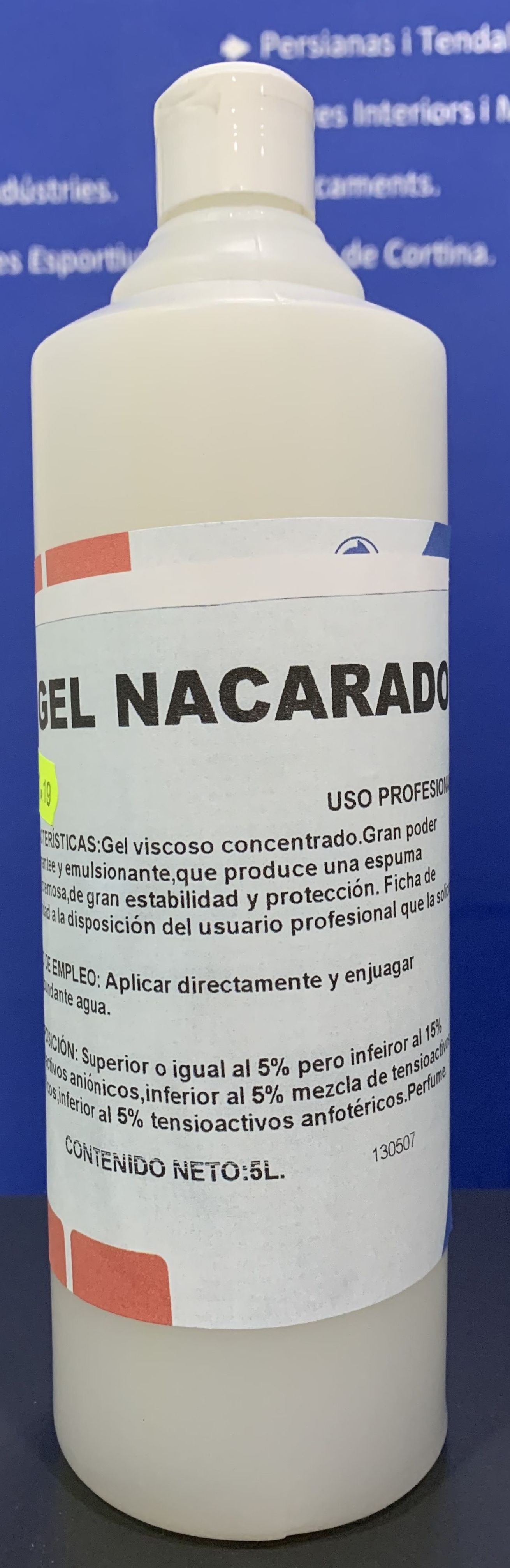 GEL NACARADO MANZANA 5L. : SERVICIOS Y PRODUCTOS de Neteges Louzado, S.L. GEL NACARADO MANZANA 5L. : SERVICIOS Y PRODUCTOS de Neteges Louzado, S.L.