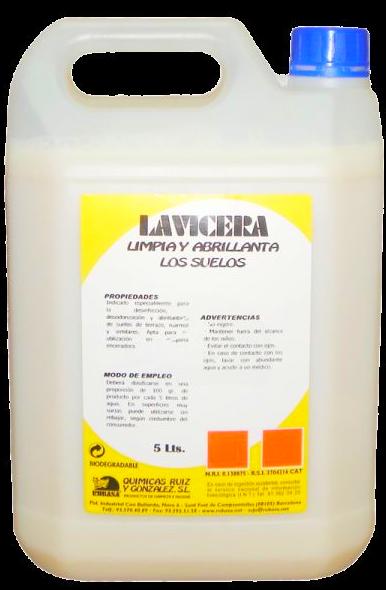 Cera con Detergente LAVICERA 5L.: SERVICIOS Y PRODUCTOS de Neteges Louzado, S.L. Cera con Detergente LAVICERA 5L.: SERVICIOS Y PRODUCTOS de Neteges Louzado, S.L.