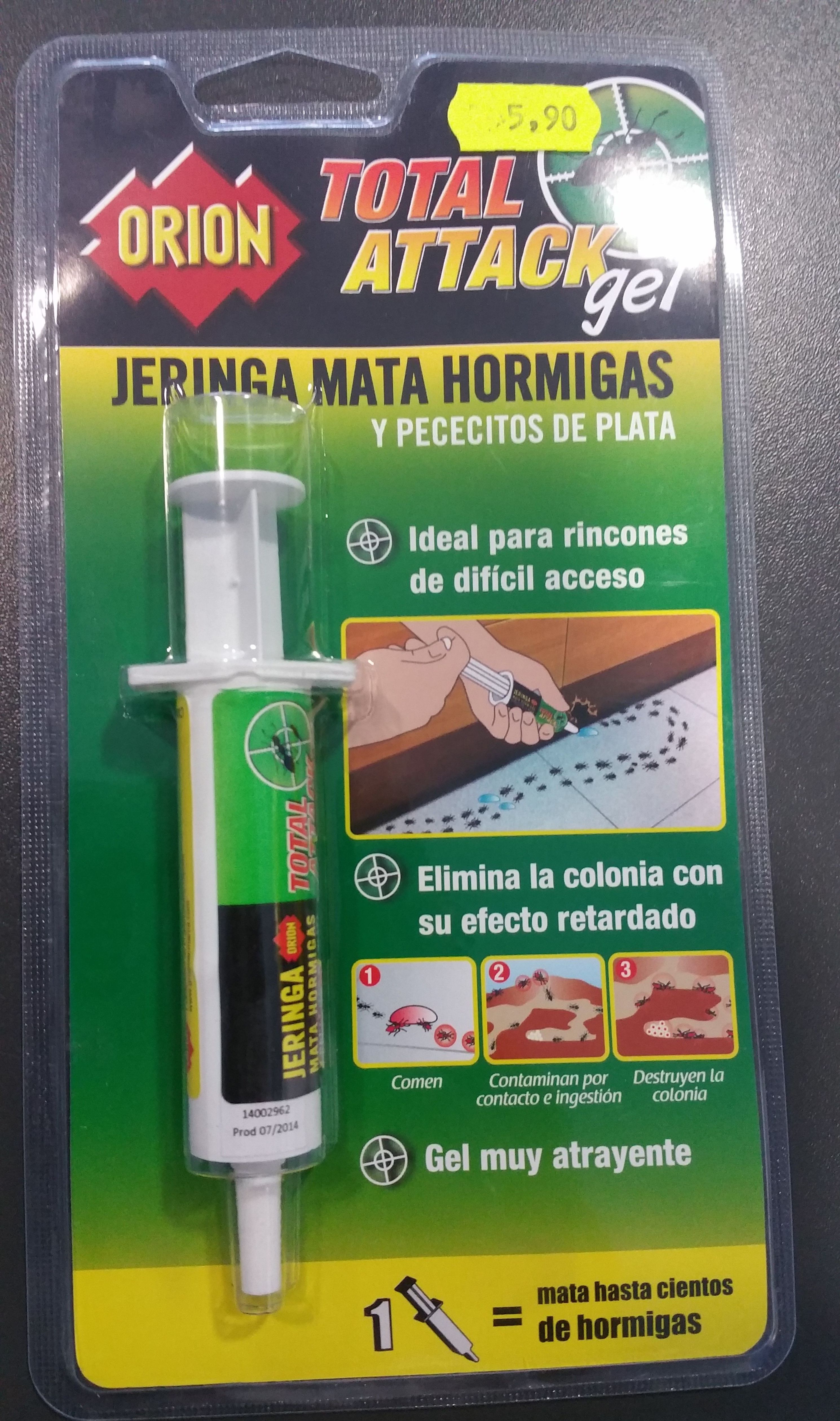 Total atack gel contra las hormigas: SERVICIOS Y PRODUCTOS de Neteges Louzado, S.L. Total atack gel contra las hormigas: SERVICIOS Y PRODUCTOS de Neteges Louzado, S.L.