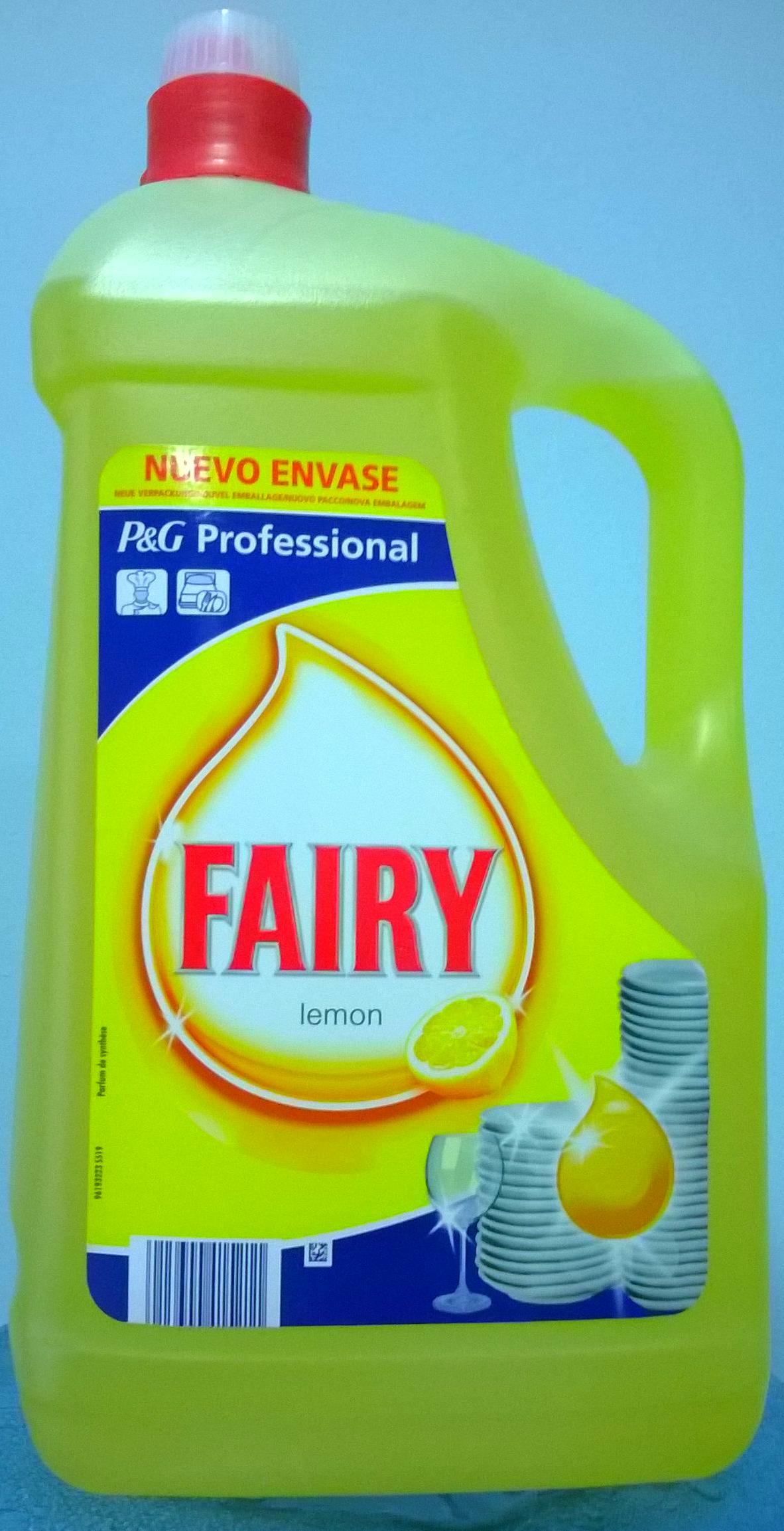 FAIRY Limón manual 5L. : SERVICIOS Y PRODUCTOS de Neteges Louzado, S.L. FAIRY Limón manual 5L. : SERVICIOS Y PRODUCTOS de Neteges Louzado, S.L.