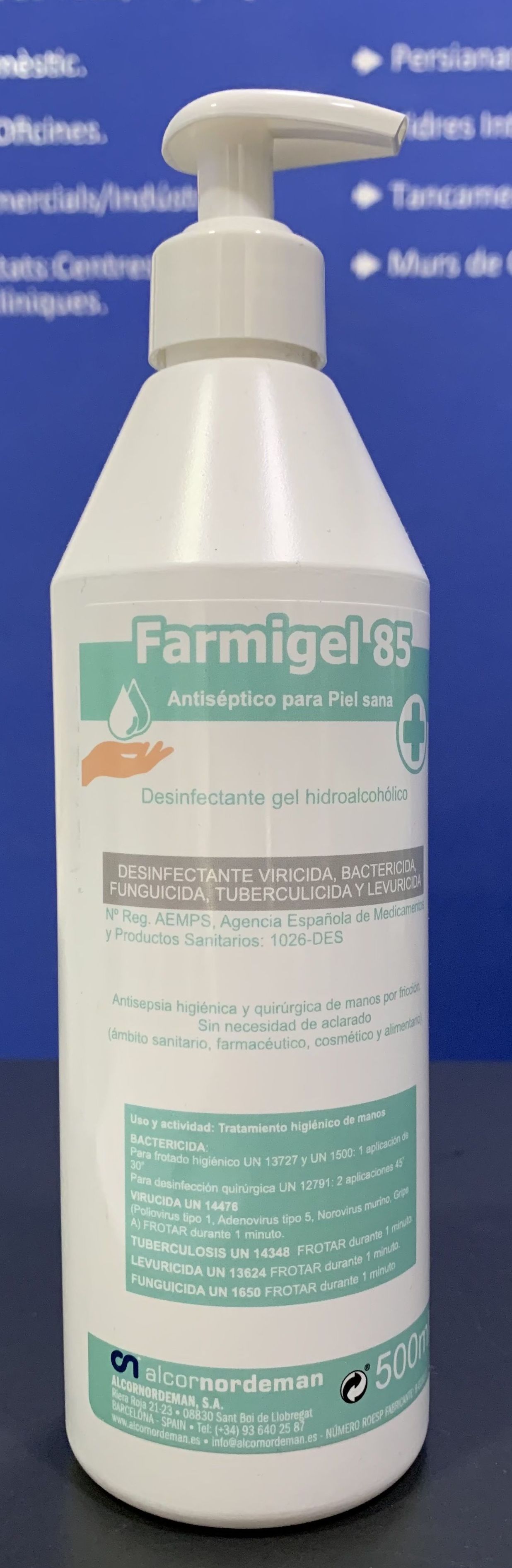 Farmigel hidroalcolico: SERVICIOS Y PRODUCTOS de Neteges Louzado, S.L. Farmigel hidroalcolico: SERVICIOS Y PRODUCTOS de Neteges Louzado, S.L.