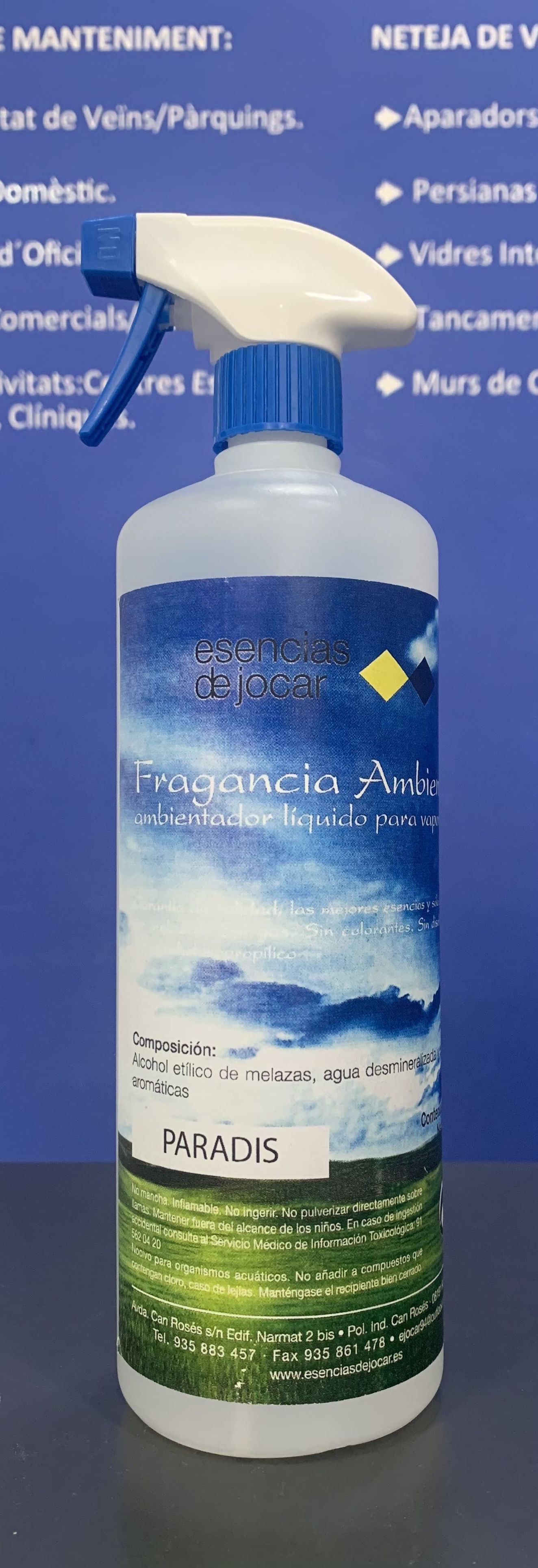 AMBIENTADOR PARADIS 1L SPRAY. INSPIRADO EN HEAVEN DE CHOPERA : SERVICIOS Y PRODUCTOS de Neteges Louzado, S.L. AMBIENTADOR PARADIS 1L SPRAY. INSPIRADO EN HEAVEN DE CHOPERA : SERVICIOS Y PRODUCTOS de Neteges Louzado, S.L.