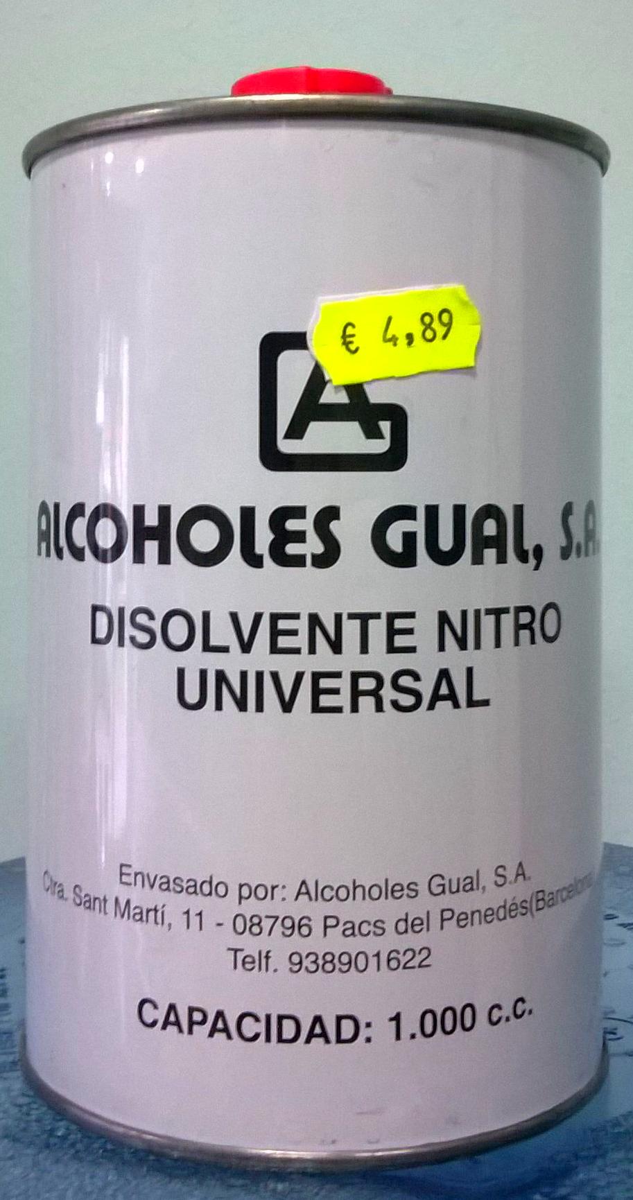 DISOLVENTE LATA 1L. : SERVICIOS Y PRODUCTOS de Neteges Louzado, S.L. DISOLVENTE LATA 1L. : SERVICIOS Y PRODUCTOS de Neteges Louzado, S.L.