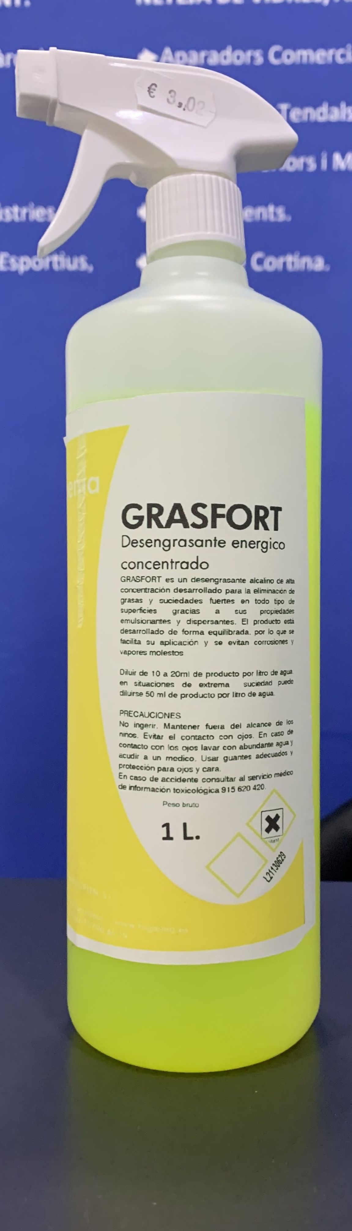 DESENGRASANTE GRASFORT 5L. : SERVICIOS Y PRODUCTOS de Neteges Louzado, S.L. DESENGRASANTE GRASFORT 5L. : SERVICIOS Y PRODUCTOS de Neteges Louzado, S.L.