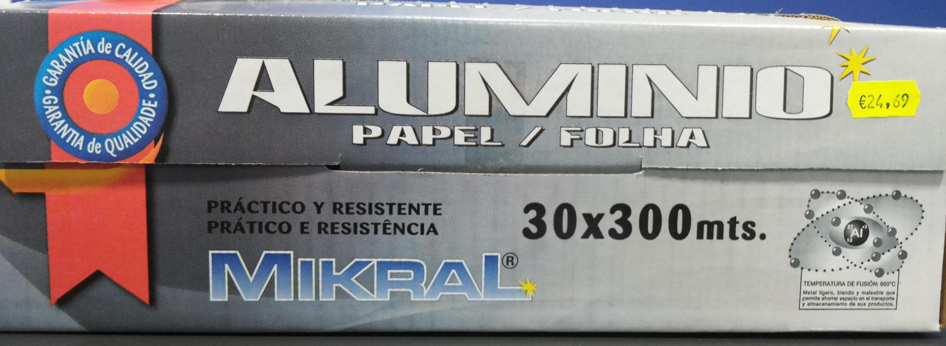 Papel de aluminio : SERVICIOS Y PRODUCTOS de Neteges Louzado, S.L. Papel de aluminio : SERVICIOS Y PRODUCTOS de Neteges Louzado, S.L.