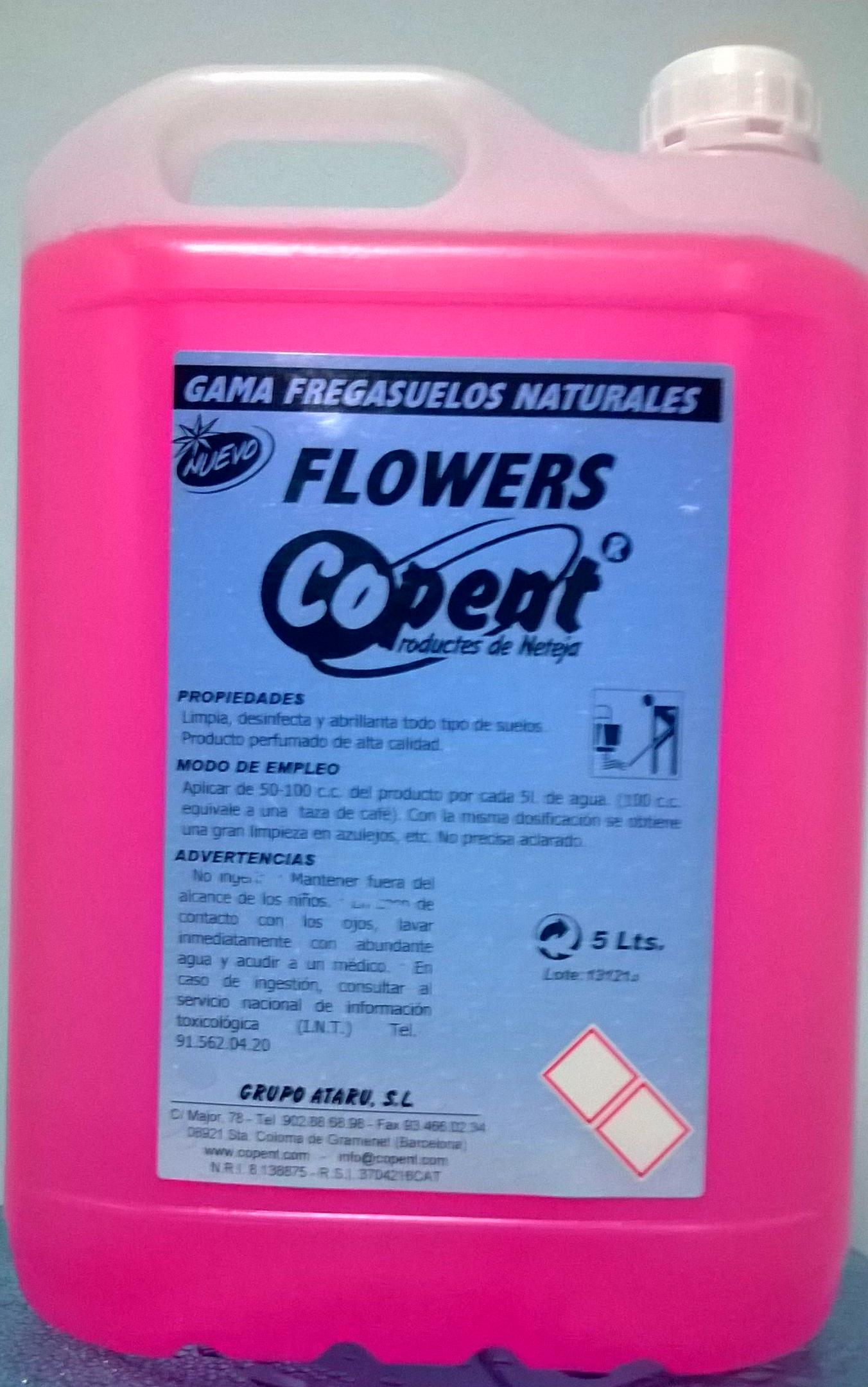 Fregasuelos FLOWERS 5L : SERVICIOS Y PRODUCTOS de Neteges Louzado, S.L. Fregasuelos FLOWERS 5L : SERVICIOS Y PRODUCTOS de Neteges Louzado, S.L.