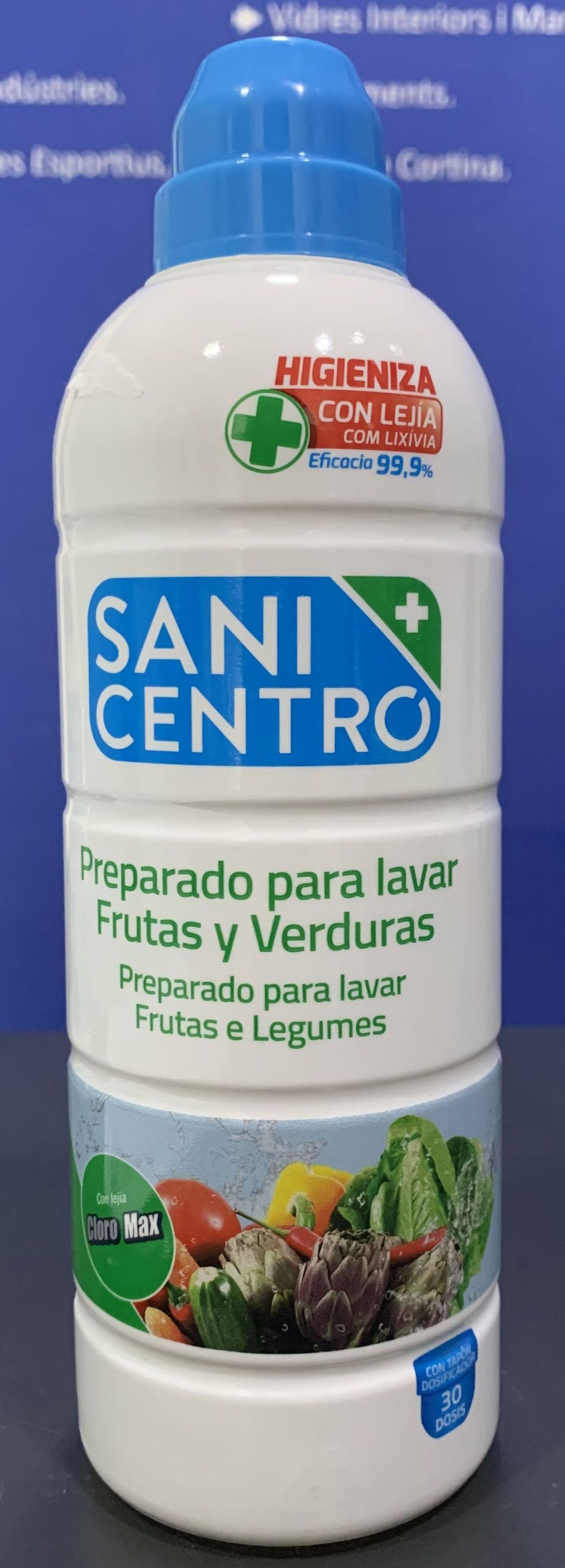Sanit centro frutas y verduras 750ml: SERVICIOS Y PRODUCTOS de Neteges Louzado, S.L. Sanit centro frutas y verduras 750ml: SERVICIOS Y PRODUCTOS de Neteges Louzado, S.L.