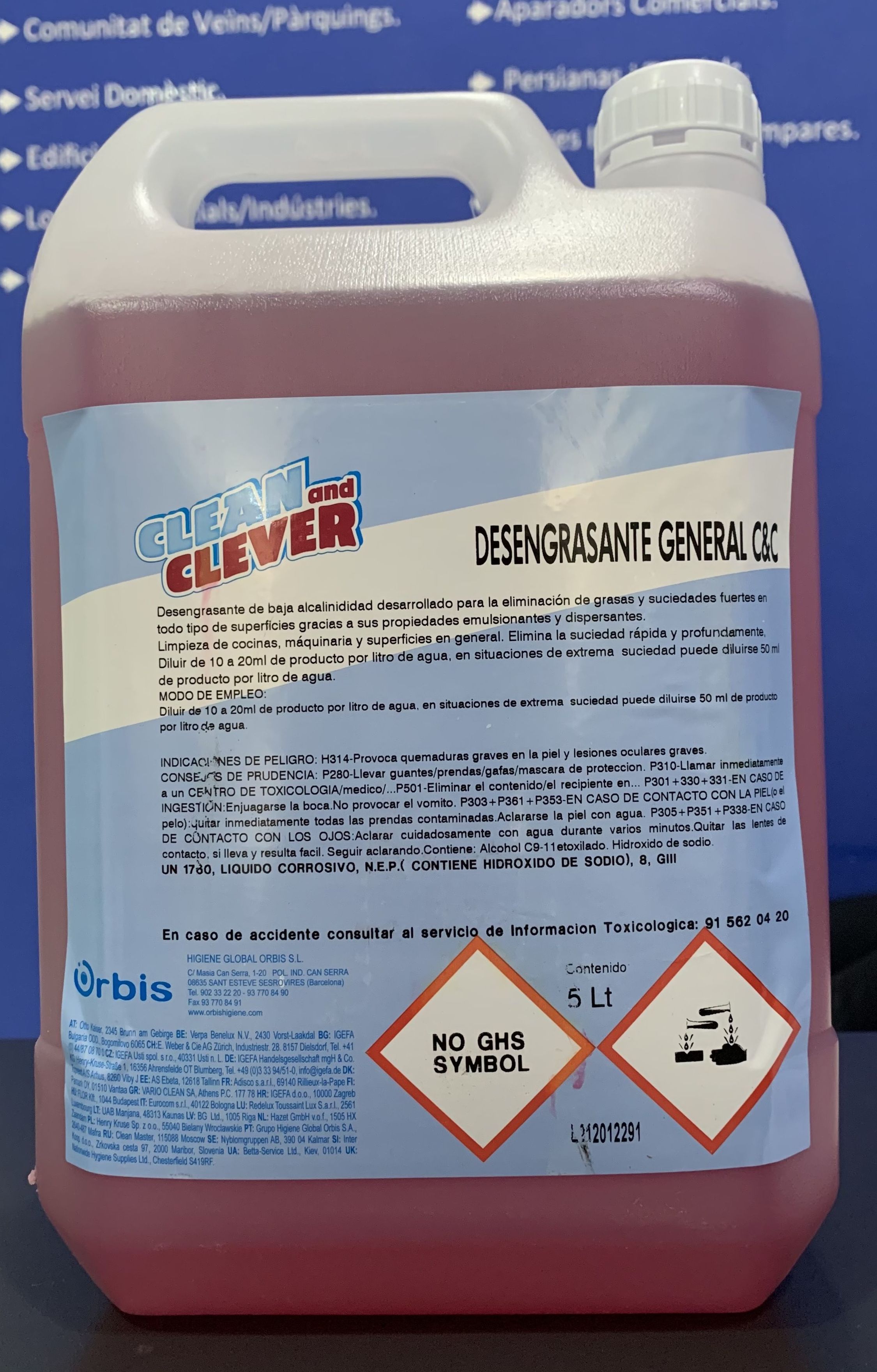 Desengrasante prisma rosa perfumado 1L: SERVICIOS Y PRODUCTOS de Neteges Louzado, S.L. Desengrasante prisma rosa perfumado 1L: SERVICIOS Y PRODUCTOS de Neteges Louzado, S.L.