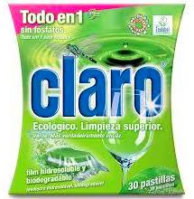 CLARO, PASTILLAS PARA EL LAVADO A MÁQUINA 90 PASTILLAS: SERVICIOS Y PRODUCTOS de Neteges Louzado, S.L. CLARO, PASTILLAS PARA EL LAVADO A MÁQUINA 90 PASTILLAS: SERVICIOS Y PRODUCTOS de Neteges Louzado, S.L.