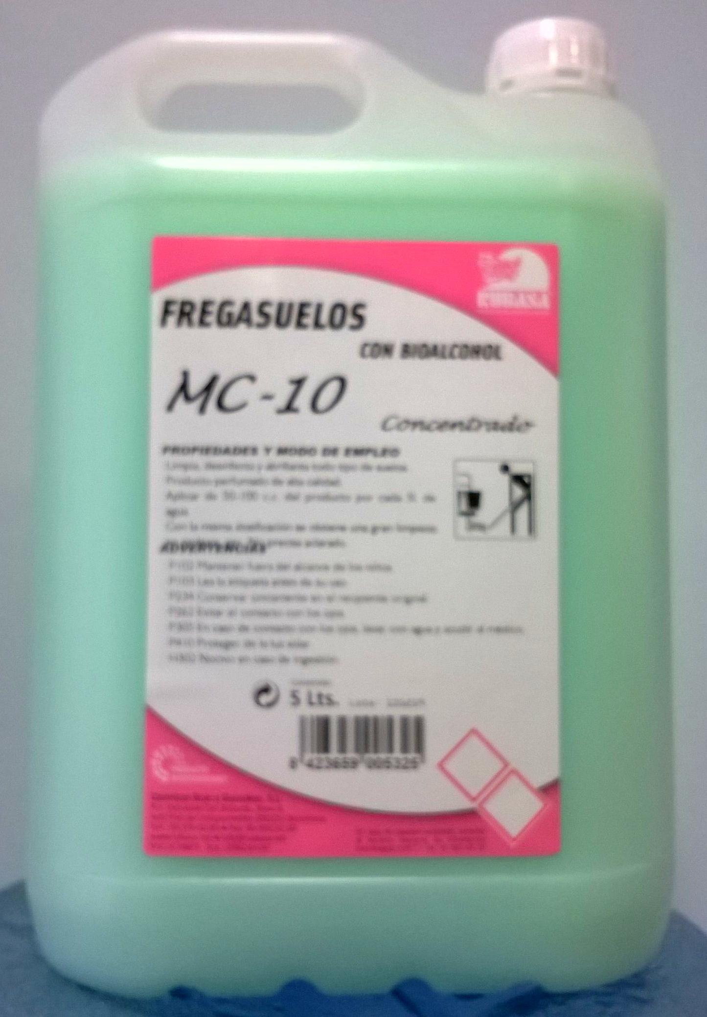 Fregasuelos de Marsella con notas verdes MC-10. 5L: SERVICIOS Y PRODUCTOS de Neteges Louzado, S.L. Fregasuelos de Marsella con notas verdes MC-10. 5L: SERVICIOS Y PRODUCTOS de Neteges Louzado, S.L.