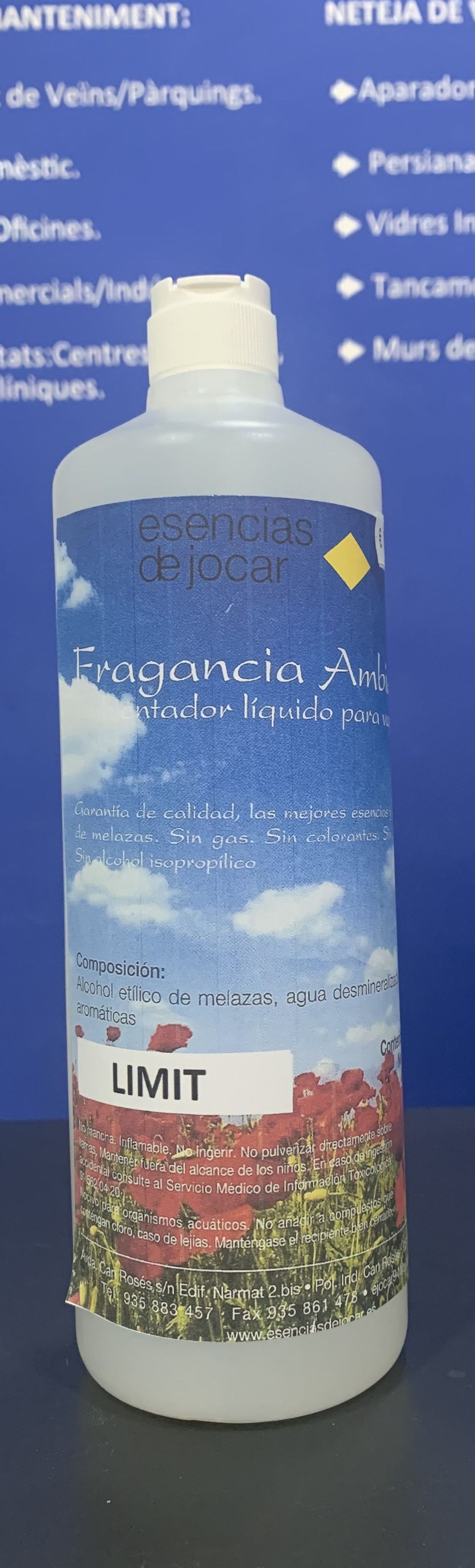 AMBIENTADOR LIMIT 1L SPRAY. INSPIRADO EN ETERNITY CALVIN KLEIN : SERVICIOS Y PRODUCTOS de Neteges Louzado, S.L. AMBIENTADOR LIMIT 1L SPRAY. INSPIRADO EN ETERNITY CALVIN KLEIN : SERVICIOS Y PRODUCTOS de Neteges Louzado, S.L.