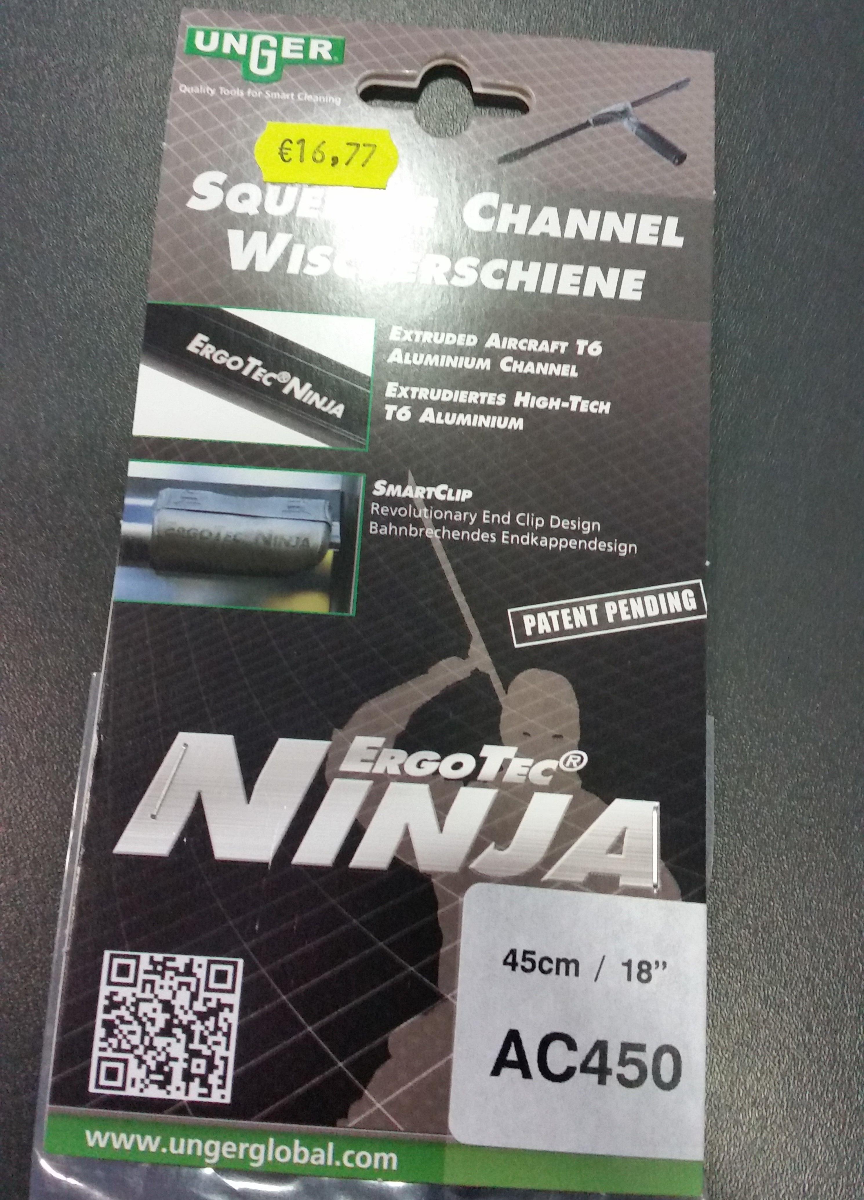 Guia de limpia cristales para Ergotec Ninja Unger: SERVICIOS Y PRODUCTOS de Neteges Louzado, S.L. Guia de limpia cristales para Ergotec Ninja Unger: SERVICIOS Y PRODUCTOS de Neteges Louzado, S.L.