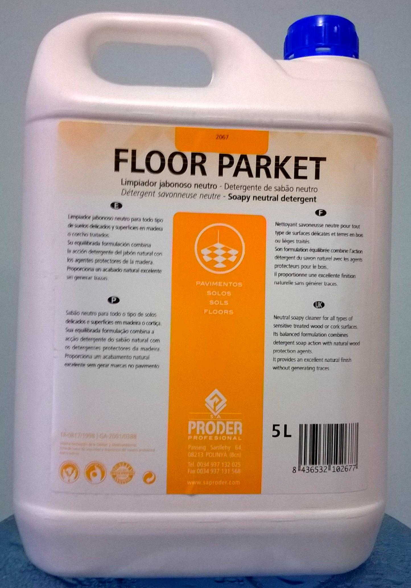 FLOOR PARKET 5L : SERVICIOS Y PRODUCTOS de Neteges Louzado, S.L. FLOOR PARKET 5L : SERVICIOS Y PRODUCTOS de Neteges Louzado, S.L.
