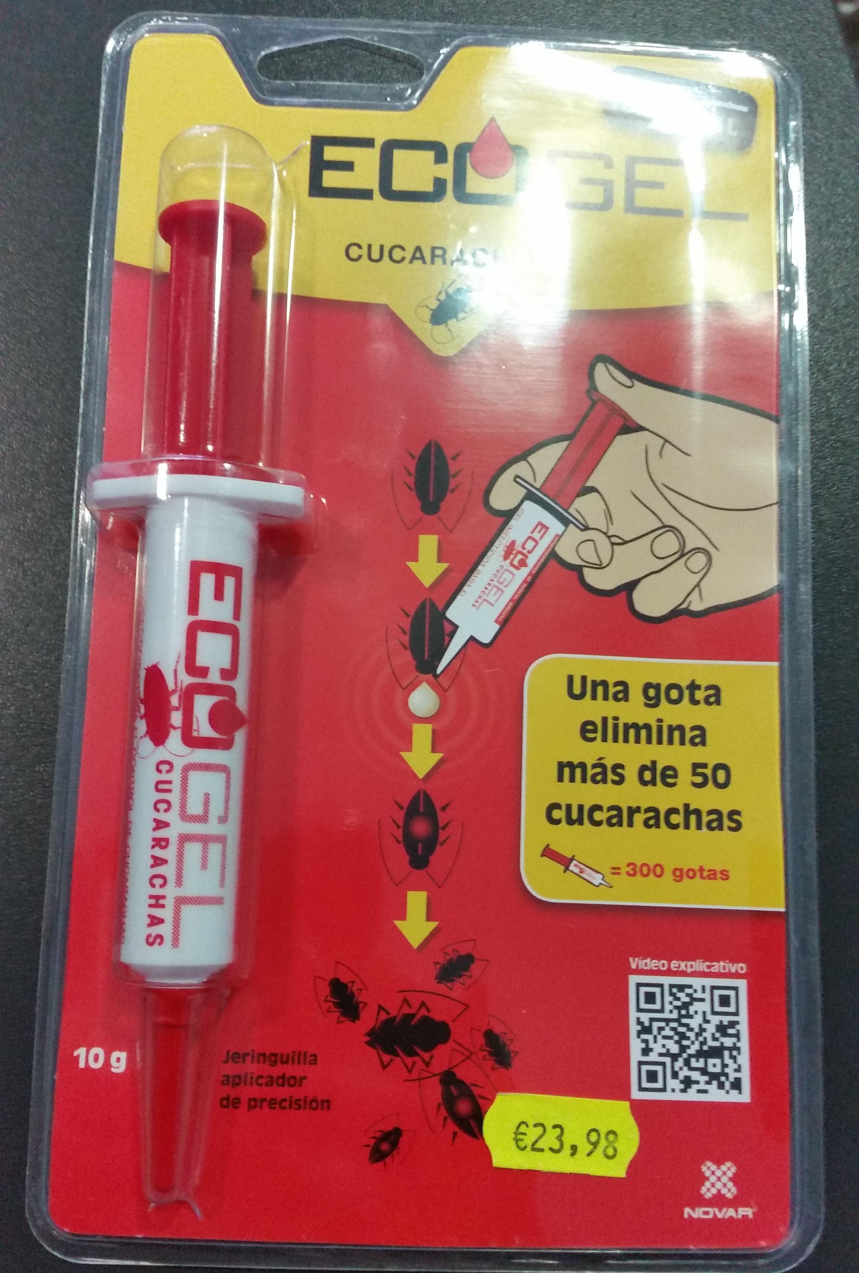 Eco gel Eliminador plaga Cucarachas Eco gel Eliminador plaga Cucarachas