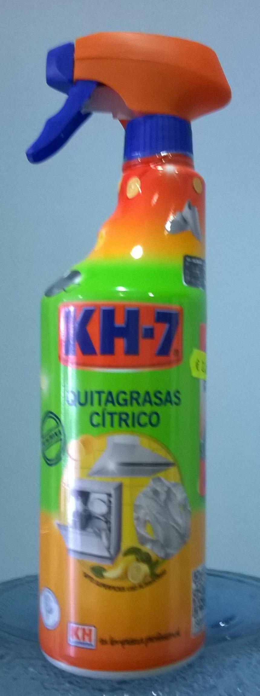 KH-7 QUITAGRASAS CITRICO SPRAY 750 ML.: SERVICIOS Y PRODUCTOS de Neteges Louzado, S.L. KH-7 QUITAGRASAS CITRICO SPRAY 750 ML.: SERVICIOS Y PRODUCTOS de Neteges Louzado, S.L.
