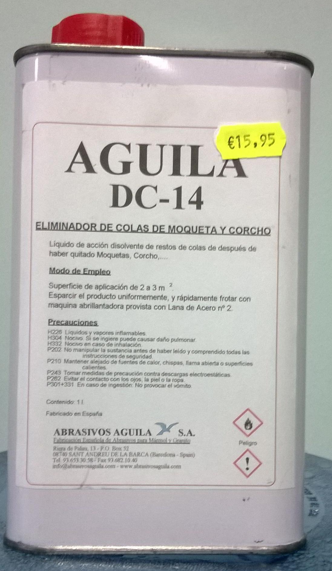 AGUILA DC-14 1L. : SERVICIOS Y PRODUCTOS of Neteges Louzado, S.L. AGUILA DC-14 1L. : SERVICIOS Y PRODUCTOS of Neteges Louzado, S.L.