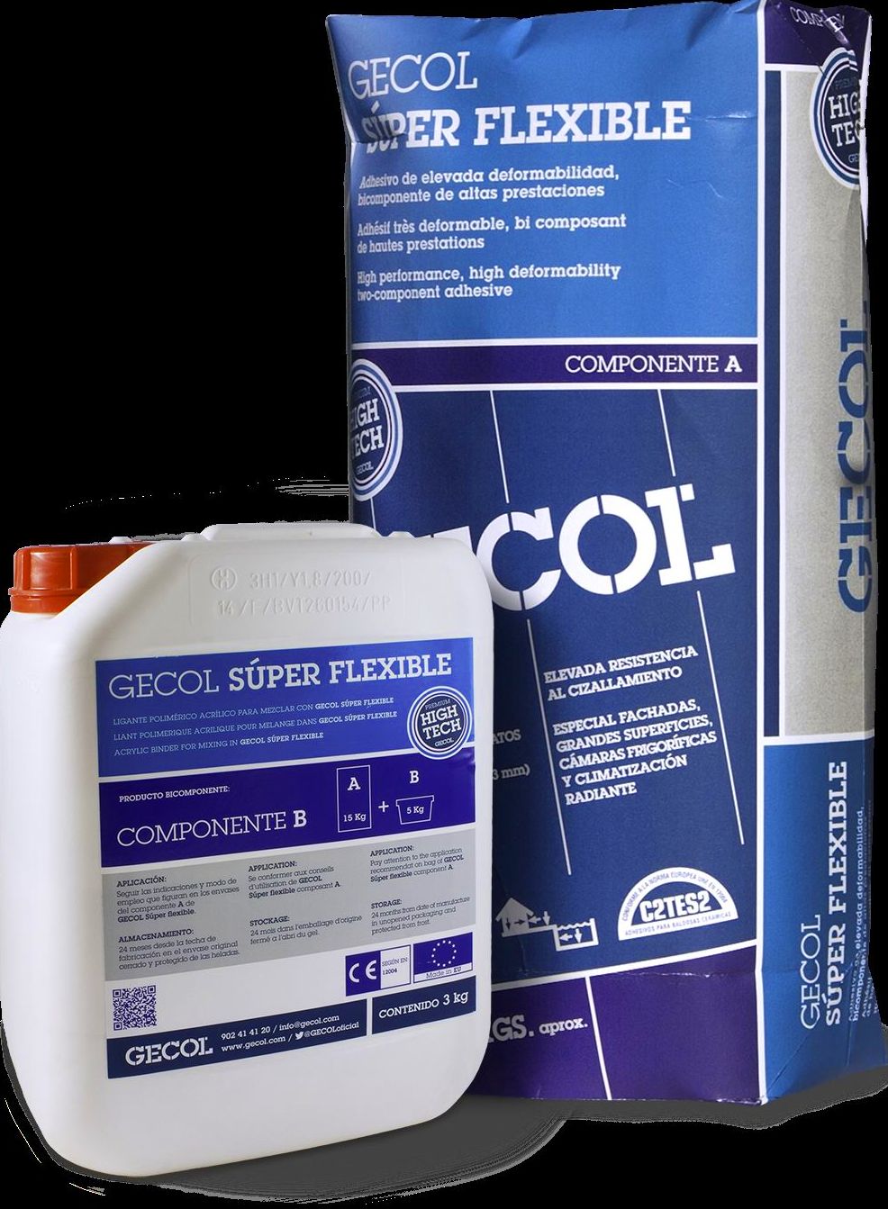 Gecol Súper Flexible Premium: Catálogo de Materiales de Construcción J. B. Gecol Súper Flexible Premium: Catálogo de Materiales de Construcción J. B.