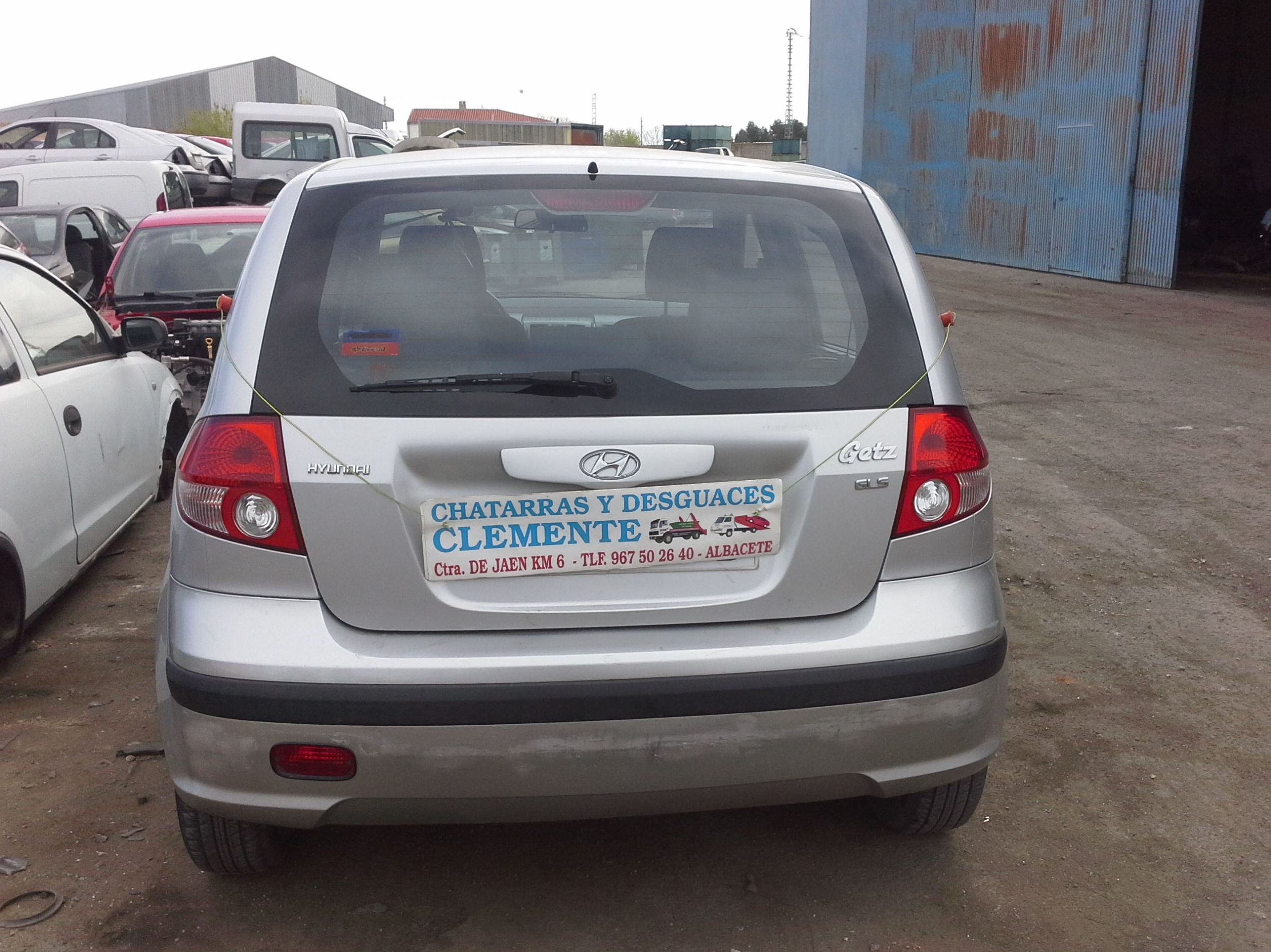 hyundai getz para desguace en desguaces clemente de albacete hyundai getz para desguace en desguaces clemente de albacete
